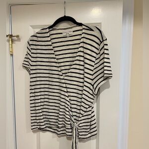 Madewell Texture & Thread tie top XL